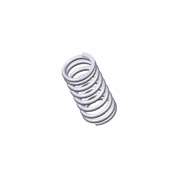 Zoro Approved Supplier Compression Spring, O=1.312, L= 2.63, W= .162 R G309969999